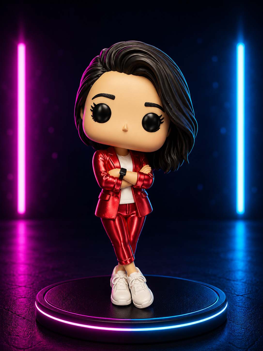 Jefa del Año, figura 3D personalizada